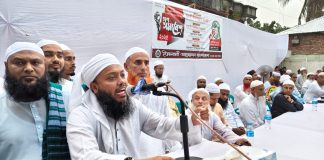 ফ্যসিষ্ট সরকার যাওয়ার পর আরেকটি দল টেন্ডারবাজি ও চাঁদাবাজি চালাচ্ছে : ইমদাদুল হক হাশেমী