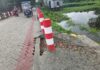 ৫০ লাখ টাকা জলে, এক মাসেই ধসে গেল রাস্তা, অবরুদ্ধ ৫ গ্রামের মানুষ