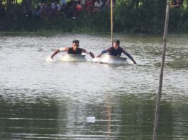 রূপগঞ্জের বুকে জলরঙ্গ উৎসব: পাতিল বাইচে মাতোয়ারা দর্শনার্থীরা