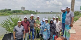 পূর্বাচল আদর্শ সেবা সংস্থার উদ্যোগে ফলজ ও বনজ বৃক্ষের চারা রোপণ !