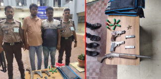 শ/টগা/ন ও পি/স্ত/লসহ ছাত্রদলের আহবায়কসহ গ্রেপ্তার-২